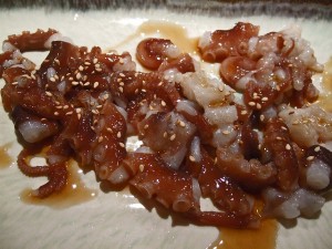 Sannakji - live octopus
